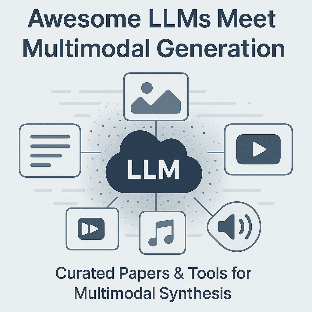Awesome LLMs Meet Multimodal Generation